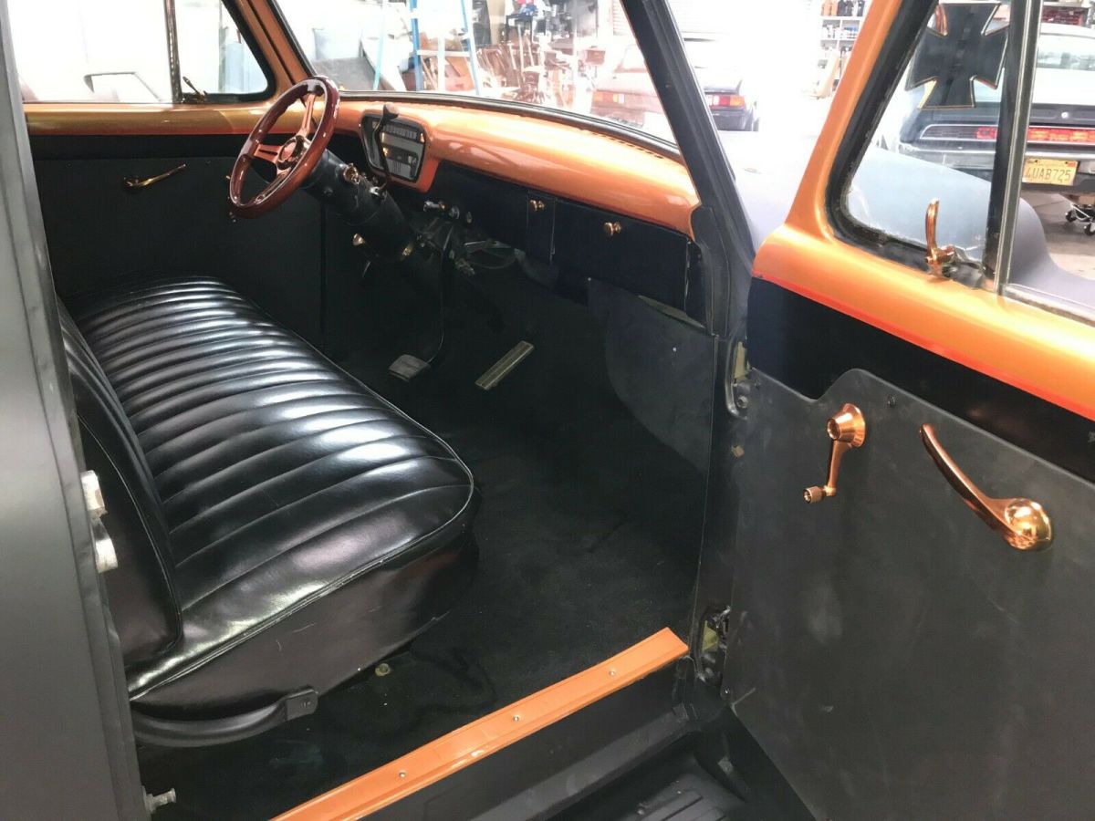 1955 Black Ford F-100 Standard Cab Pickup