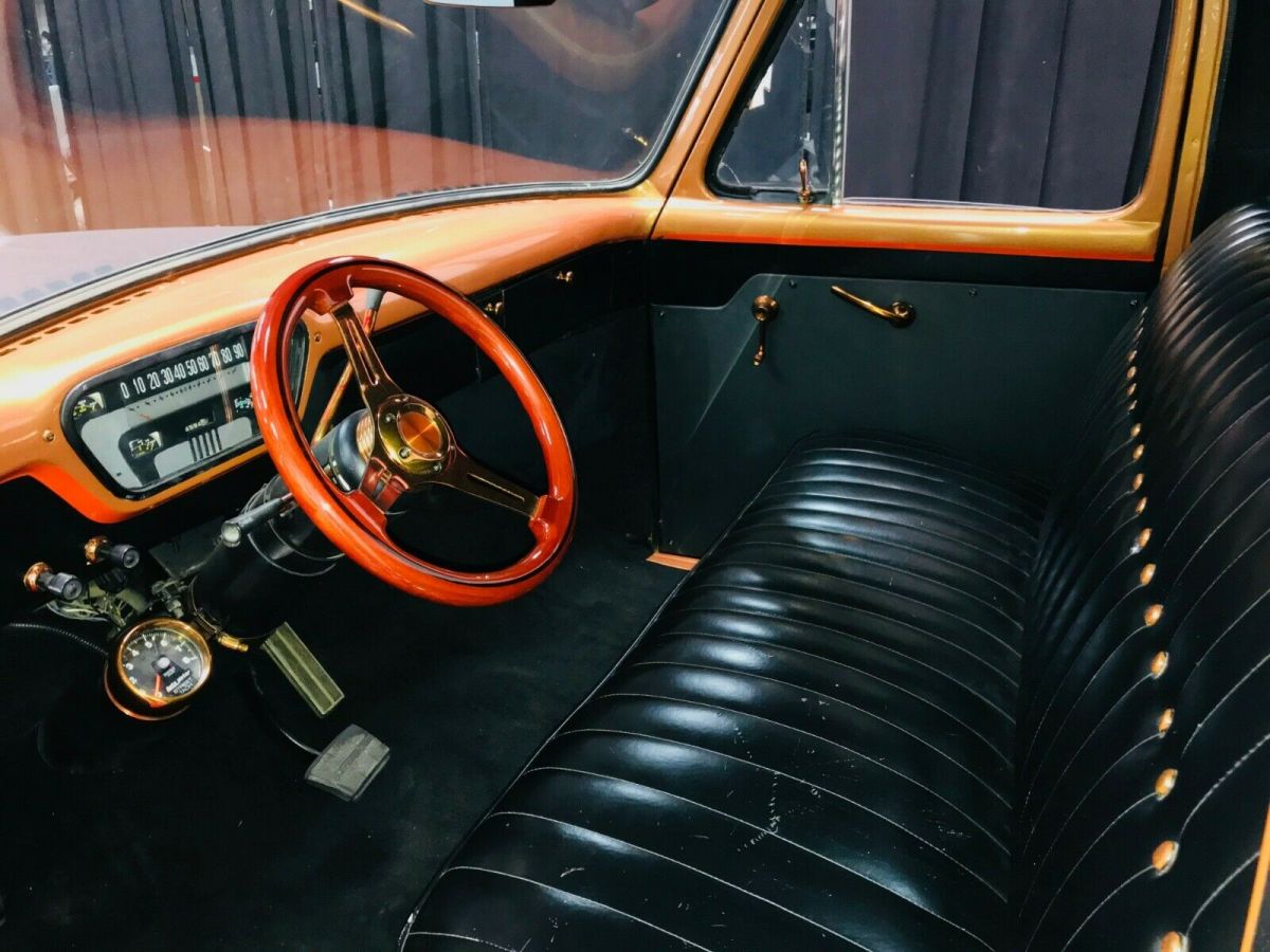 1955 Black Ford F-100 Standard Cab Pickup