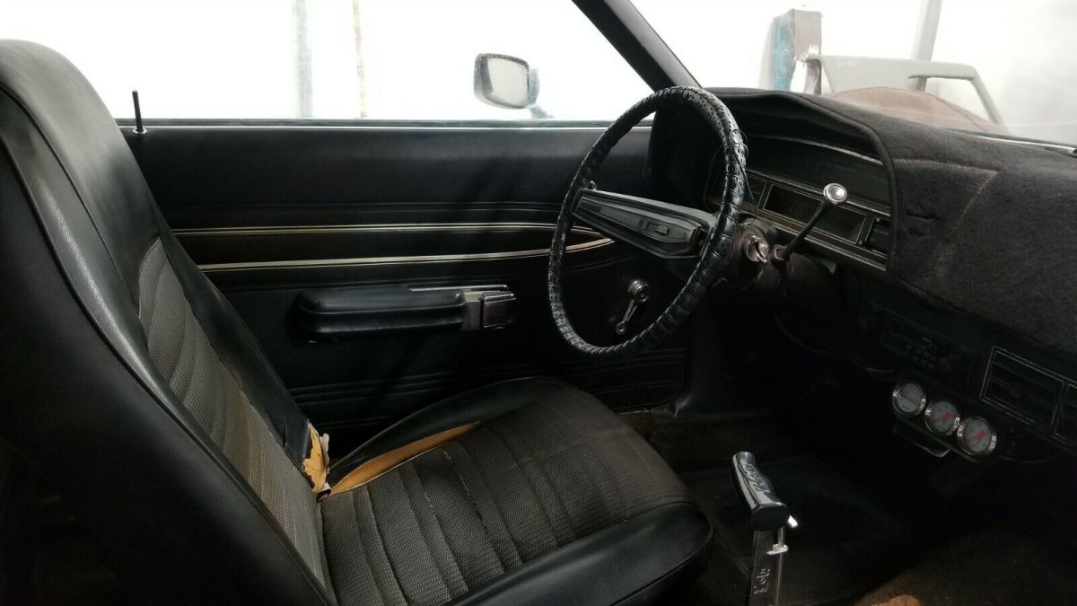 1971 Black Ford Torino Fastback