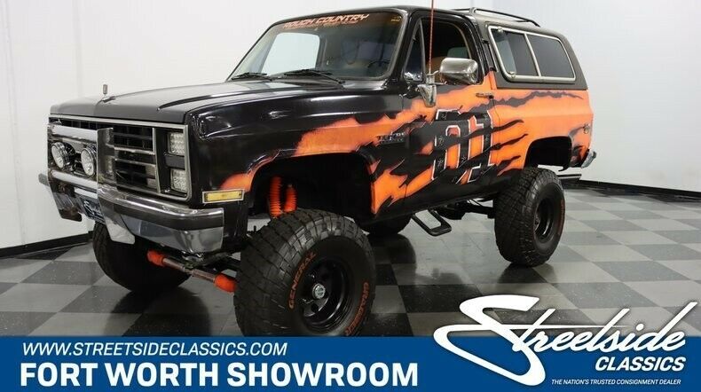 1987 Black Chevrolet Blazer SUV