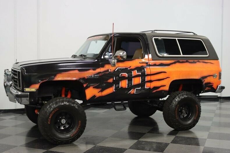 1987 Black Chevrolet Blazer SUV