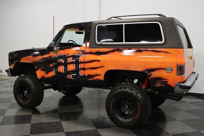 1987 Black Chevrolet Blazer SUV