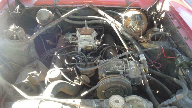 1963 Red Ford Fairlane Coupe