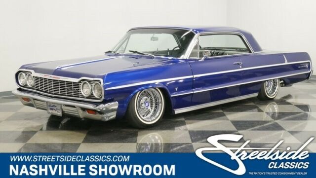 1964 Blue Chevrolet Impala Coupe