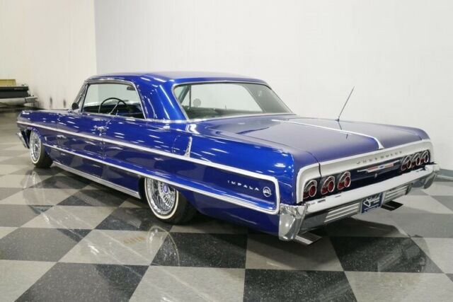 1964 Blue Chevrolet Impala Coupe
