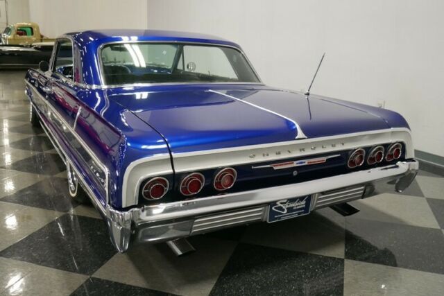1964 Blue Chevrolet Impala Coupe