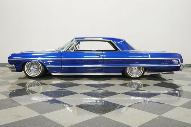 1964 Blue Chevrolet Impala Coupe