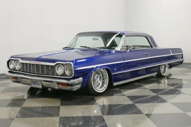 1964 Blue Chevrolet Impala Coupe