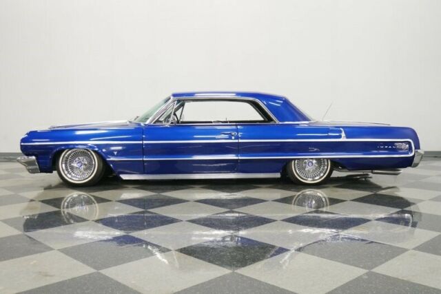 1964 Blue Chevrolet Impala Coupe