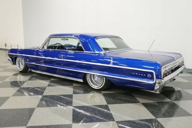1964 Blue Chevrolet Impala Coupe