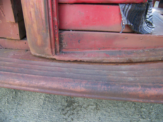 1937 red/rust Ford Other pick up