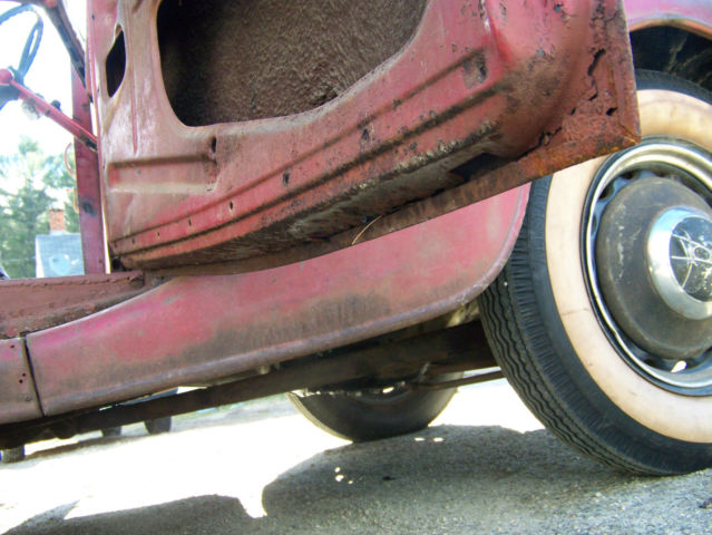 1937 red/rust Ford Other pick up