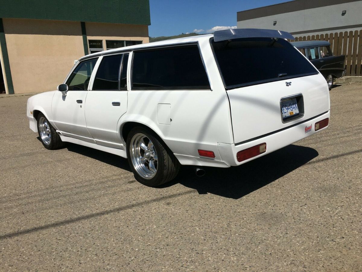1983 White Chevrolet Malibu Wagon
