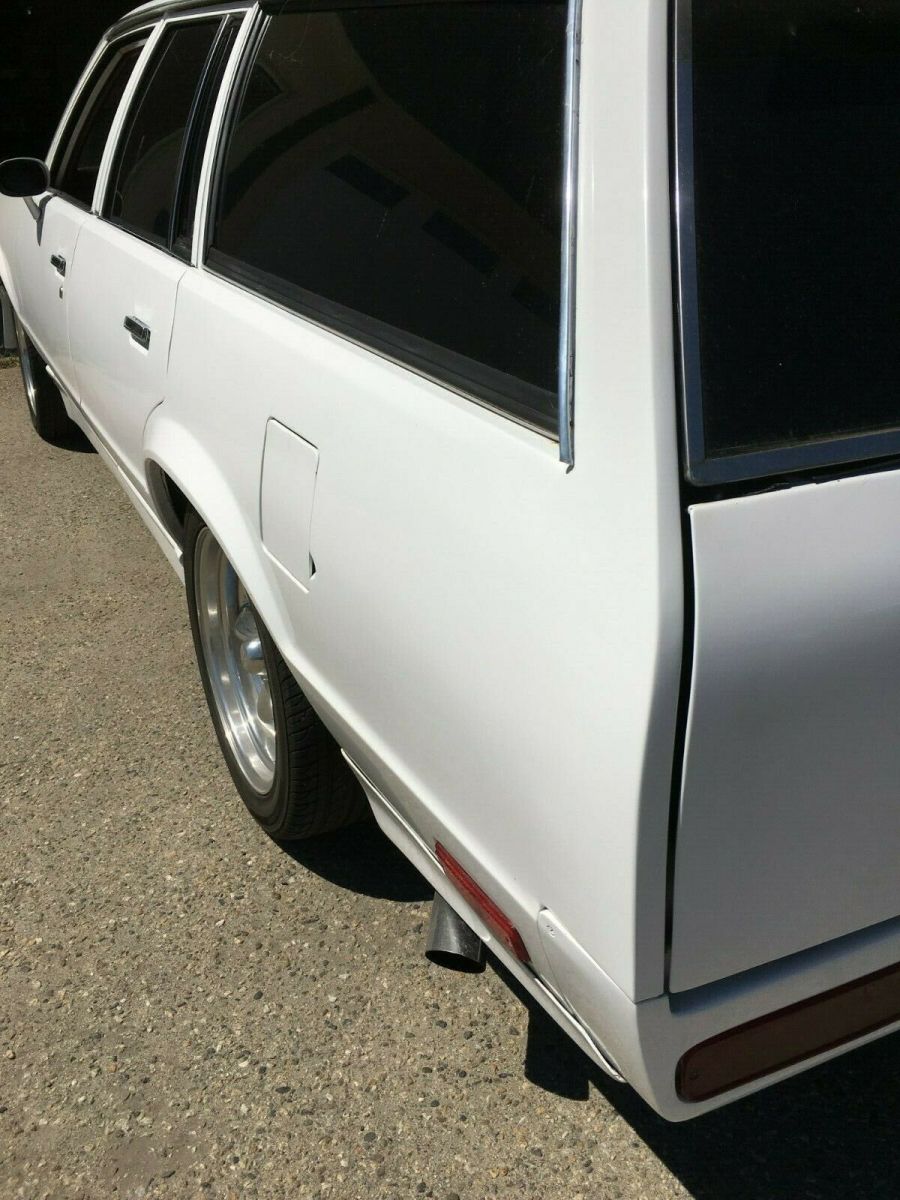 1983 White Chevrolet Malibu Wagon