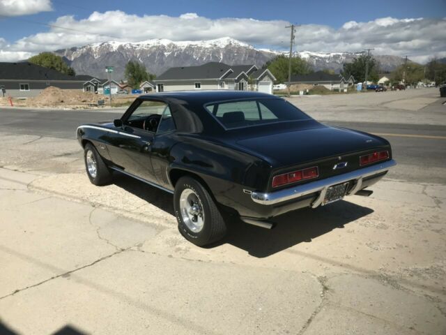 1969 Black Chevrolet Camaro Coupe