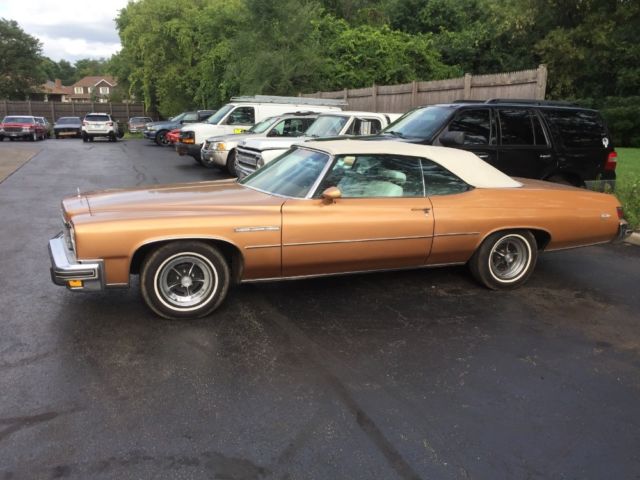 1975 Copper Buick LeSabre Convertible