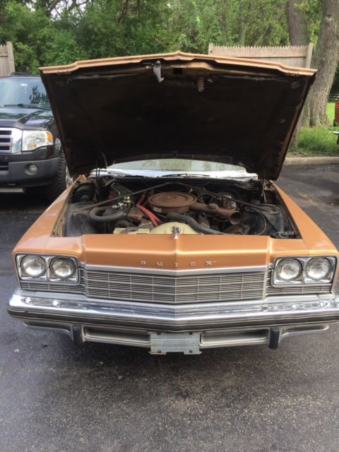 1975 Copper Buick LeSabre Convertible