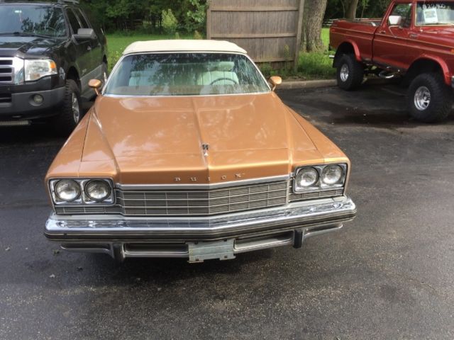 1975 Copper Buick LeSabre Convertible