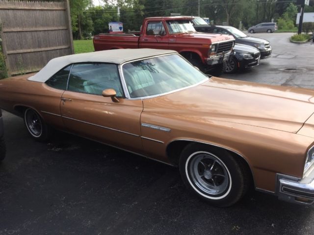 1975 Copper Buick LeSabre Convertible