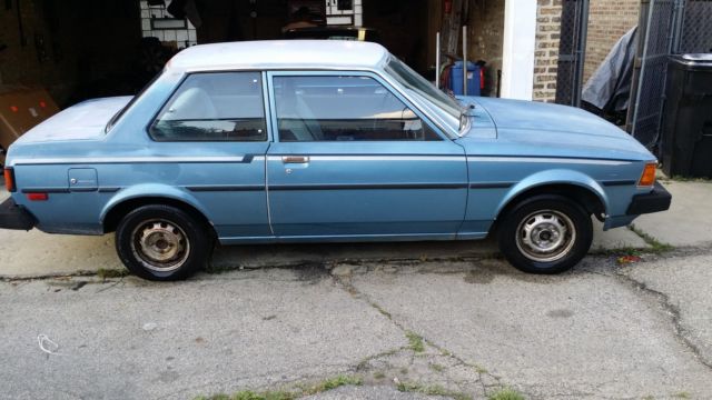 1982 Blue Toyota Corolla Coupe