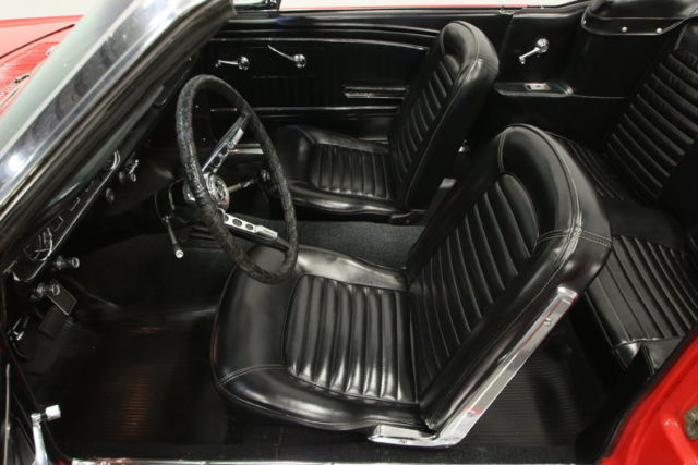 1965 Red Ford Mustang Convertible