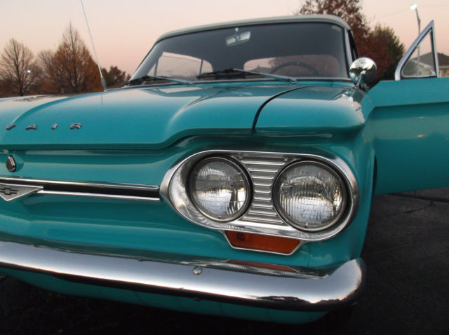 1964 Blue Chevrolet Corvair Convertible