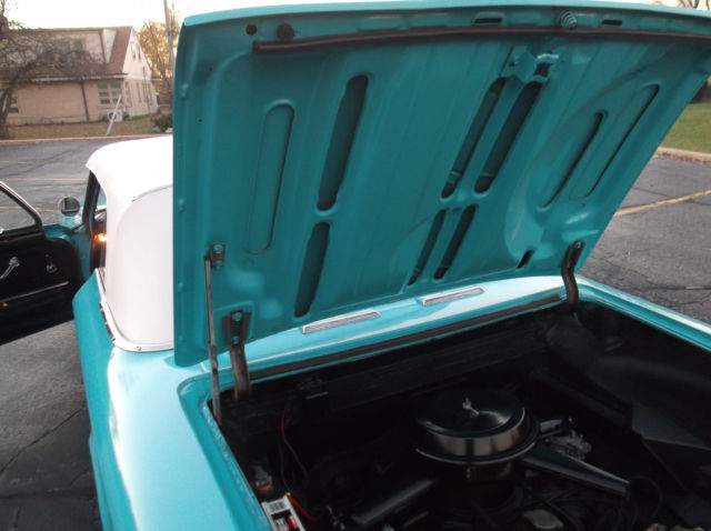 1964 Blue Chevrolet Corvair Convertible