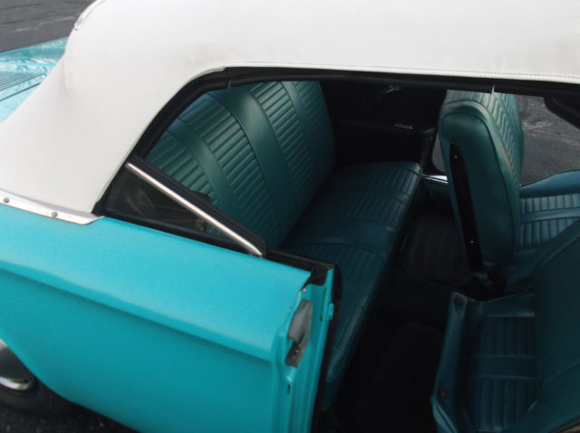 1964 Blue Chevrolet Corvair Convertible