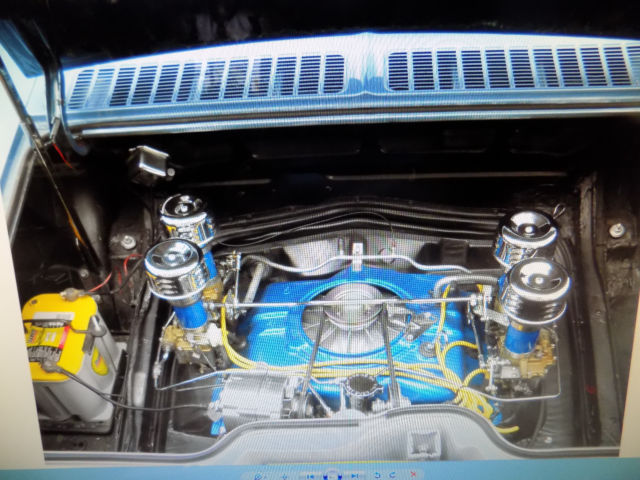 1965 65 Corvair Mist Blue Chevrolet Corvair Convertible