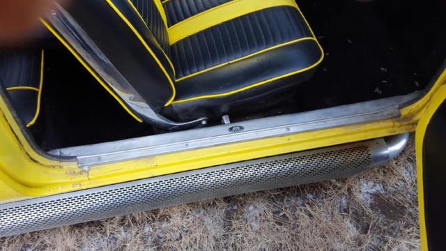 1964 Yellow Chevrolet Corvair Coupe 