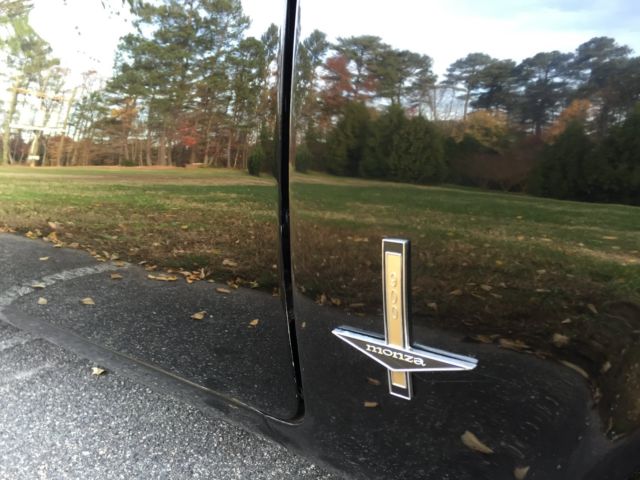 1962 Black Chevrolet Corvair Convertible