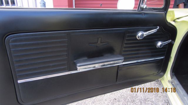 1964 Yellow Chevrolet Corvair Coupe
