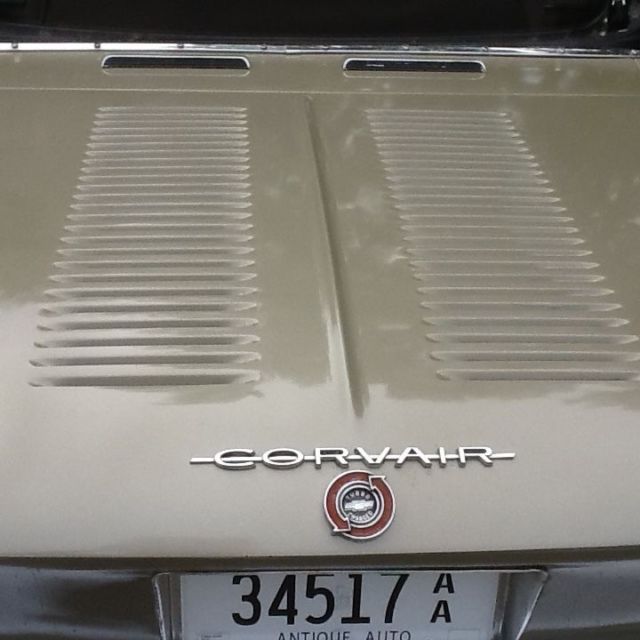 1963 Autumn Gold Chevrolet Corvair Convertible