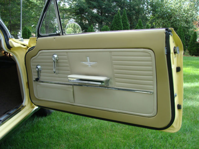 1964 Yellow Chevrolet Corvair Convertible