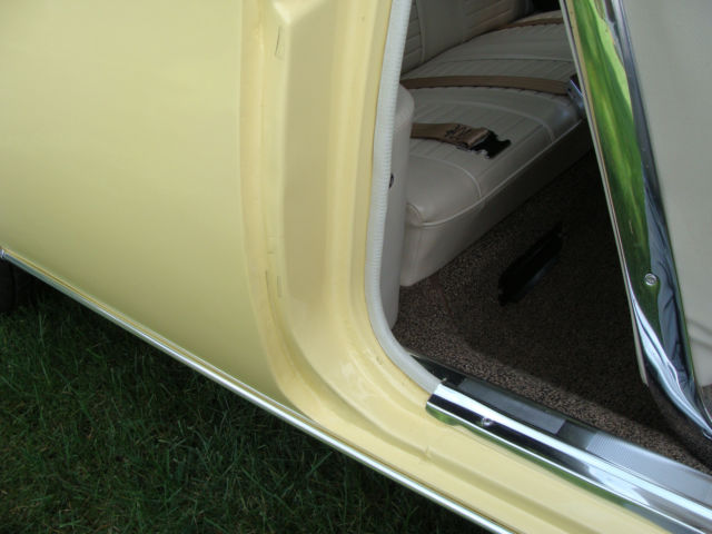 1964 Yellow Chevrolet Corvair Convertible