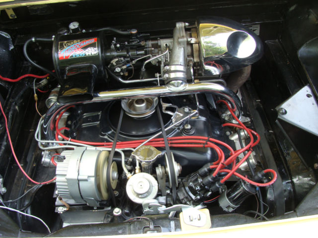 1964 Yellow Chevrolet Corvair Convertible