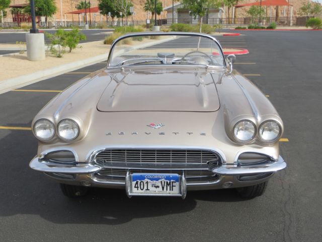 1961 Ermine White Chevrolet Corvette Convertible