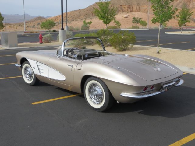 1961 Ermine White Chevrolet Corvette Convertible