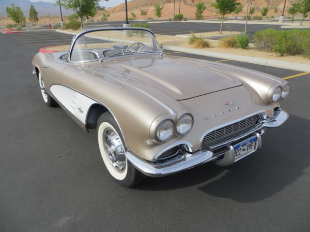 1961 Ermine White Chevrolet Corvette Convertible