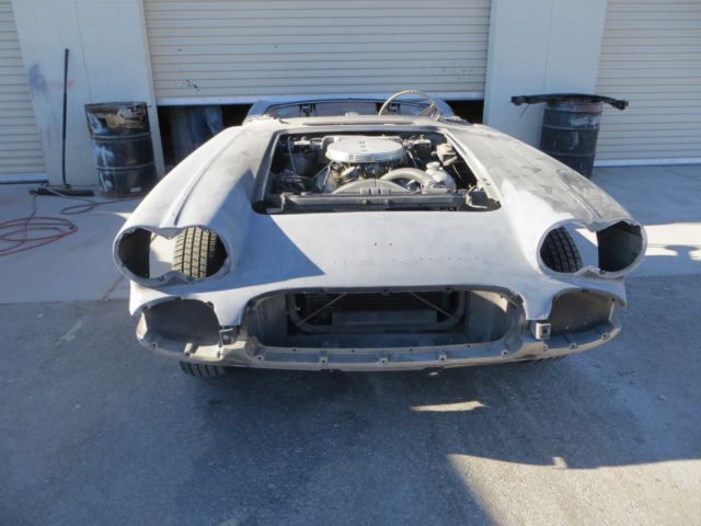 1961 Ermine White Chevrolet Corvette Convertible