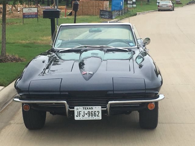 1964 Blue Chevrolet Corvette Convertible