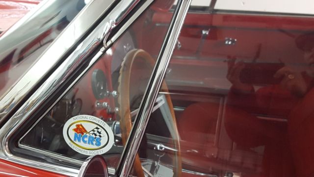 1966 Red Chevrolet Corvette Convertible