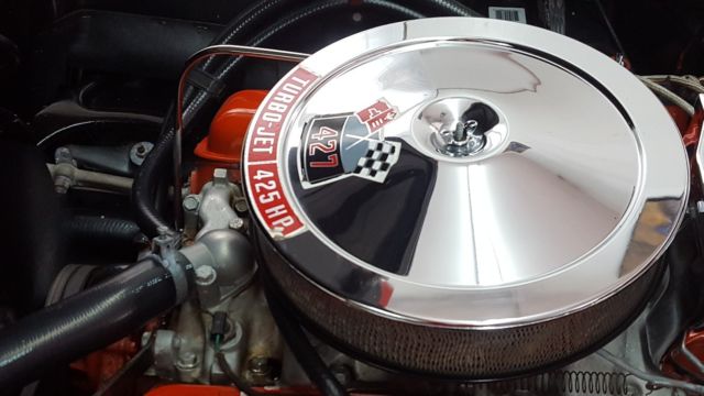 1966 Red Chevrolet Corvette Convertible