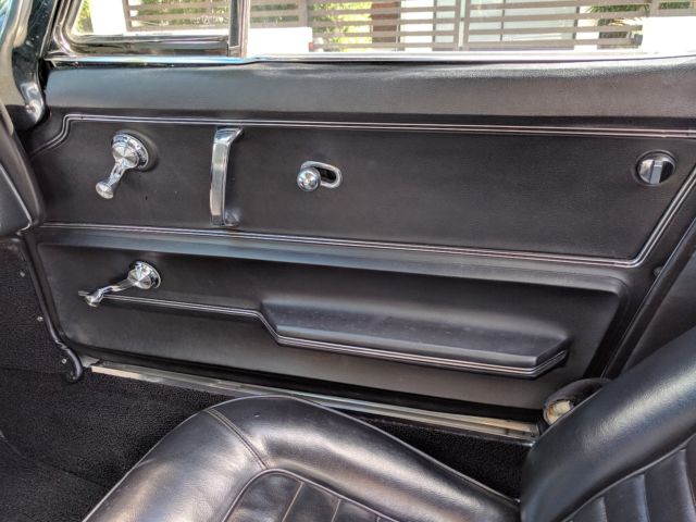 1966 Black Chevrolet Corvette Convertible