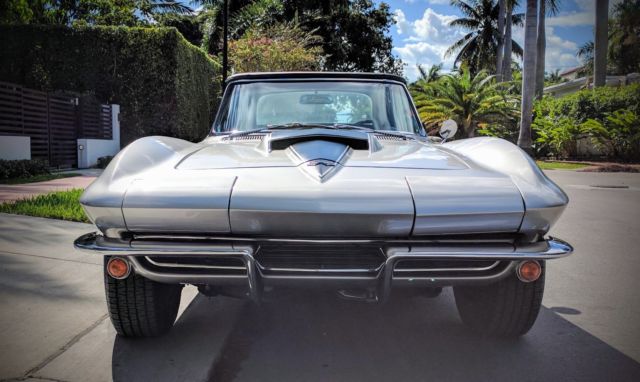 1966 Black Chevrolet Corvette Convertible