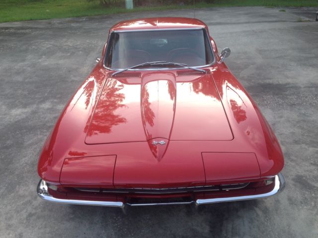 1967 Red Chevrolet Corvette Coupe