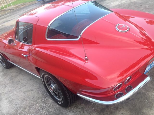 1967 Red Chevrolet Corvette Coupe