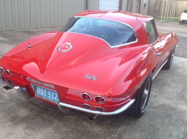 1967 Red Chevrolet Corvette Coupe