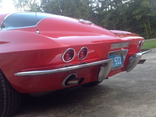 1967 Red Chevrolet Corvette Coupe