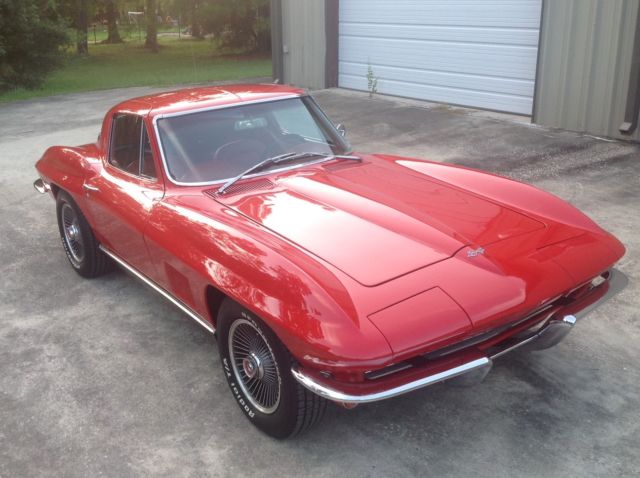 1967 Red Chevrolet Corvette Coupe